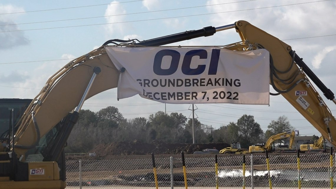 OCI Beaumont bringing new plant to Beaumont