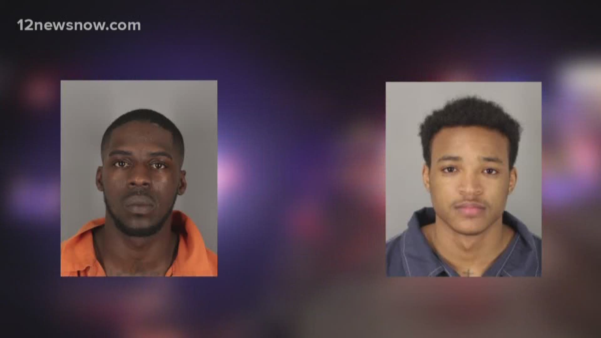 Officers arrested Joshua Barlow and Jaylan Thomas in connection to shooting.