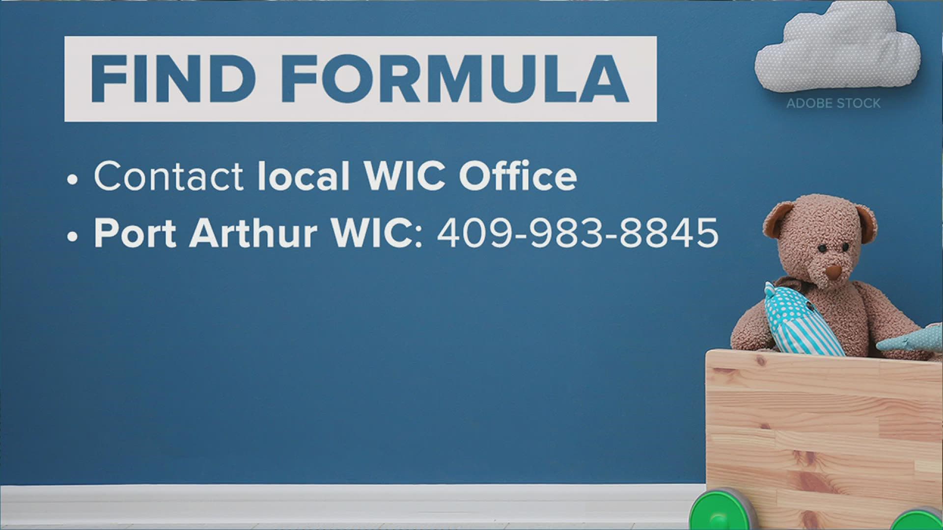 If you need help, you can contact your local WIC office.