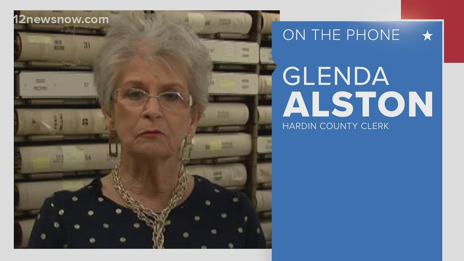 Hardin County Clerk Glenda Alston said measures are being taken to make sure voters stay safe while heading to the polls