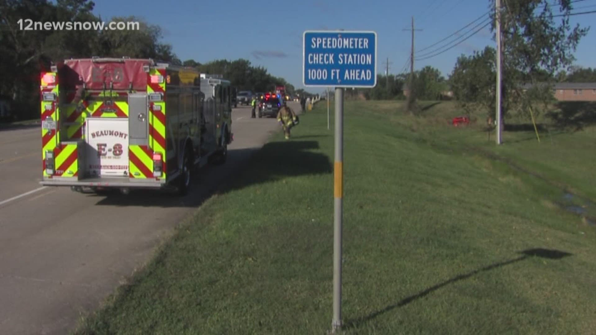 Major Traffic Accident Injures At Least One Along 105 In Beaumont 