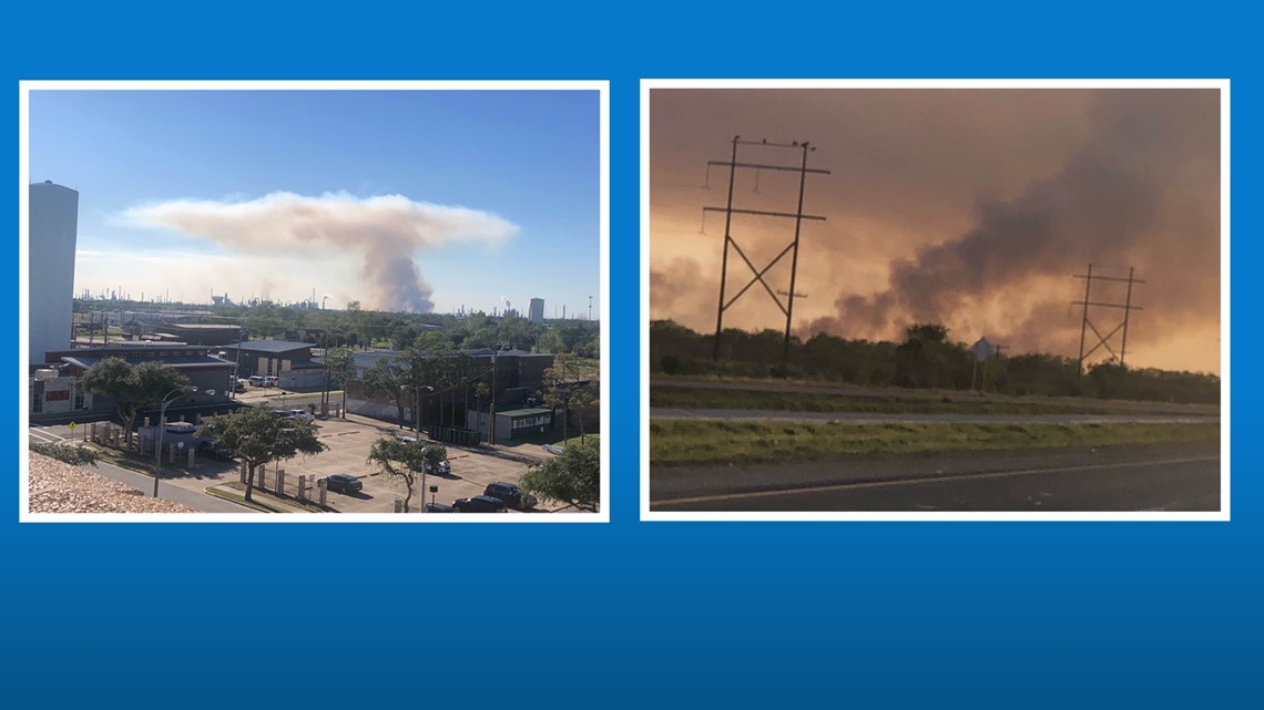 Multiple fire departments fight 2 fires south of HWY 73 - Vimarsana News