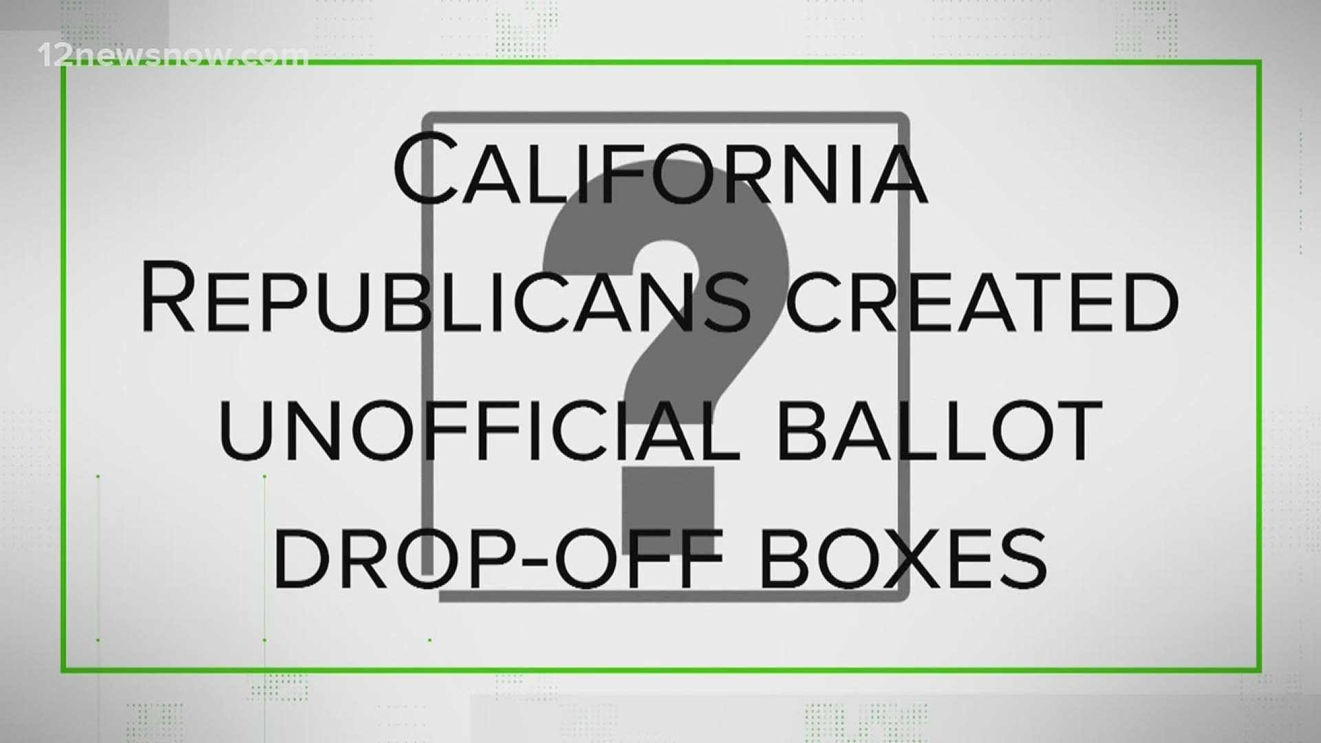 California Secretary of State  and California Attorney General, both Democrats, are in a dispute with the state’s Republican party over unofficial ballot boxes.