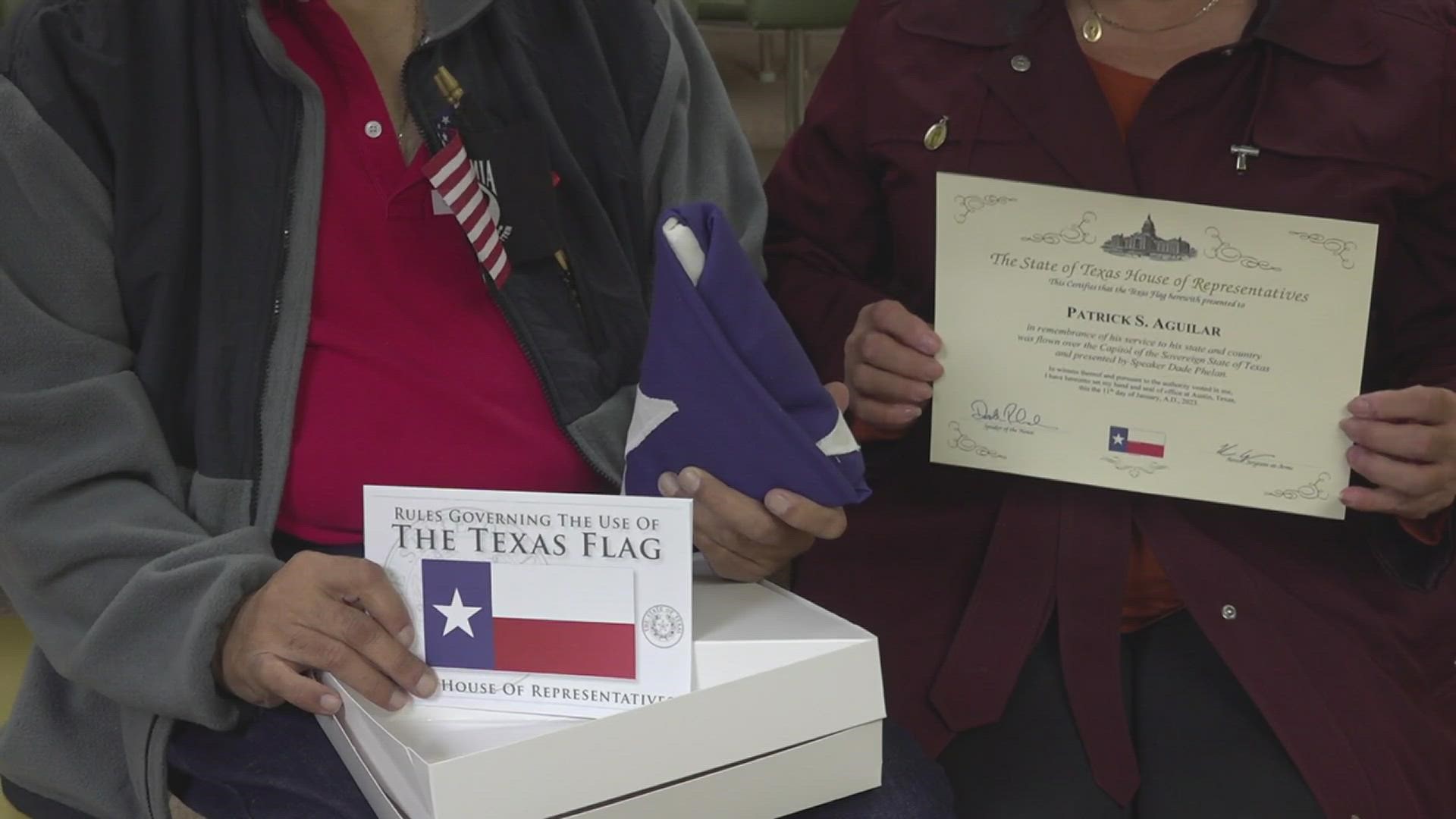 Staff Sergeant Patrick Aguilar was previously the longest-living Mexican-American World War II veteran in the Southeast Texas area. He died on December 14, 2022.