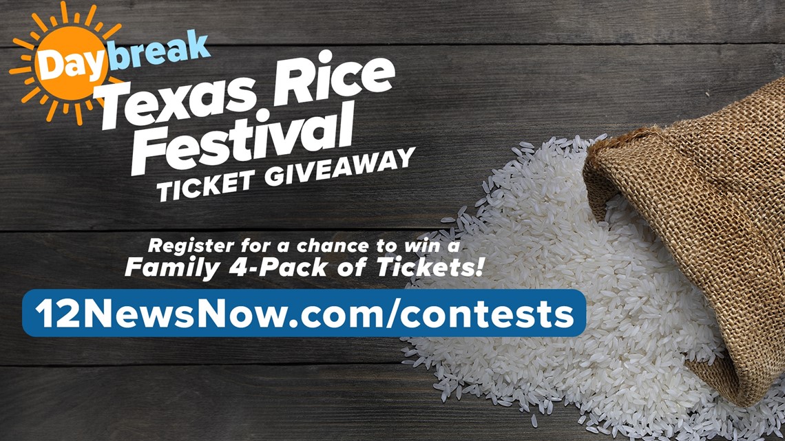 Win tickets to the Texas Rice Festival