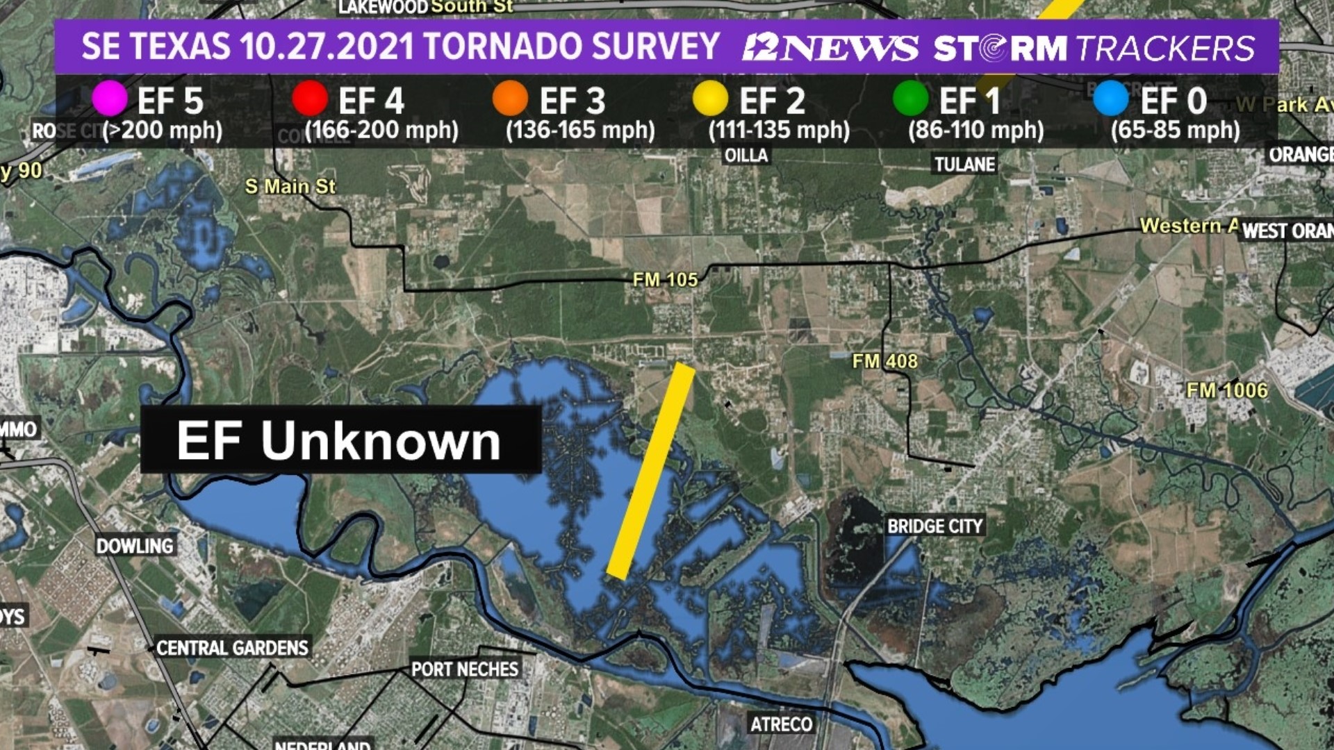 4 tornadoes hit parts of Jefferson and Orange County Wednesday ...