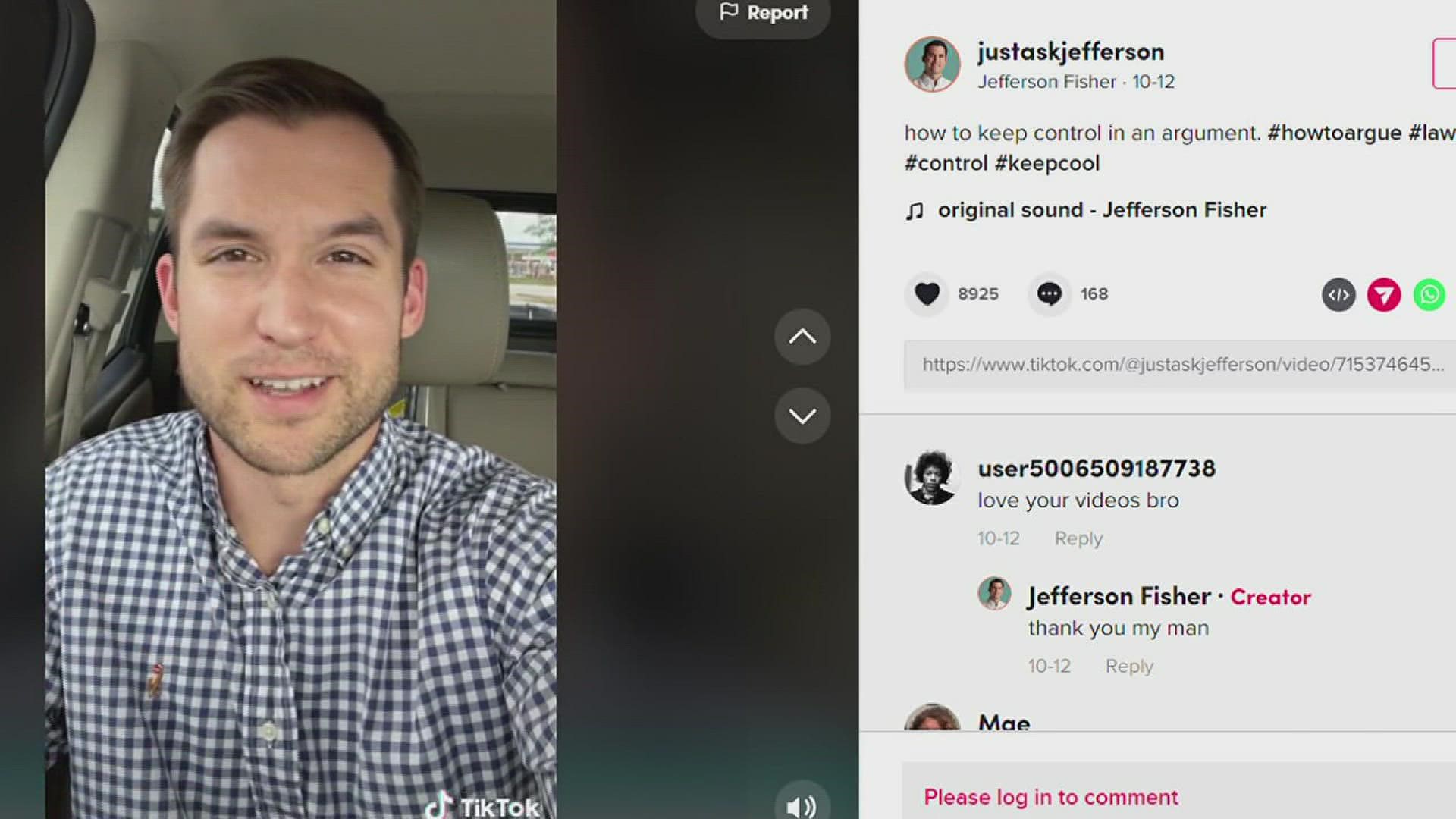 A Southeast Texas lawyer has found success outside the courtroom and gained hundreds of thousands of followers on social media.