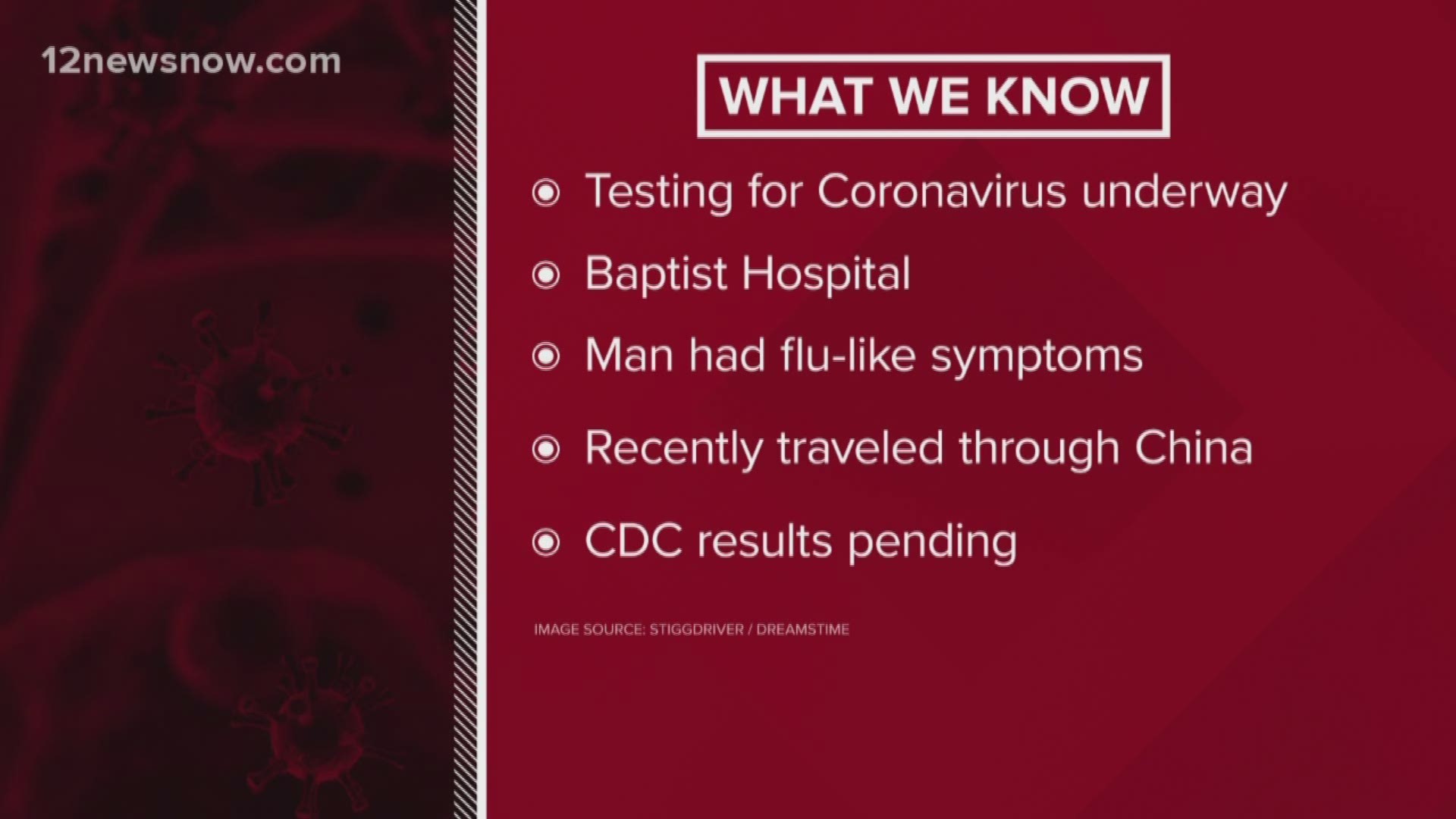 Facts not fear What we know about the testing for Coronavirus in Beaumont