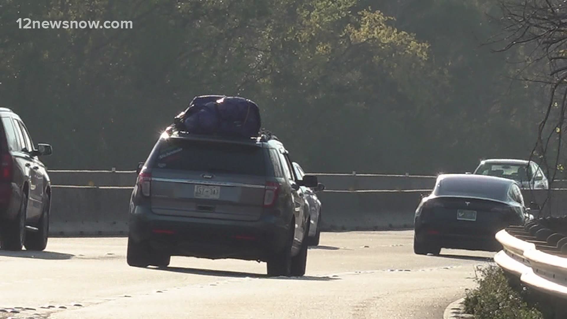 On Sunday, 12News spoke with several travelers crossing the Texas/Louisiana state line to head to Christmas gatherings