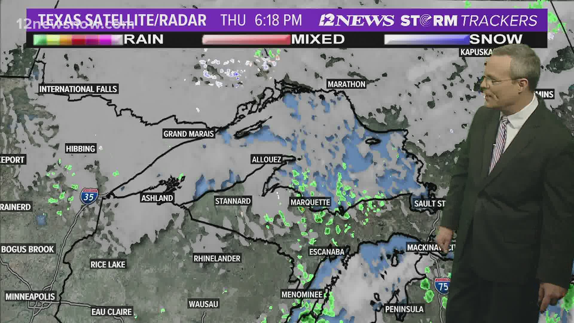 Cool, dry weather expected Thursday night as cold front moves toward SE