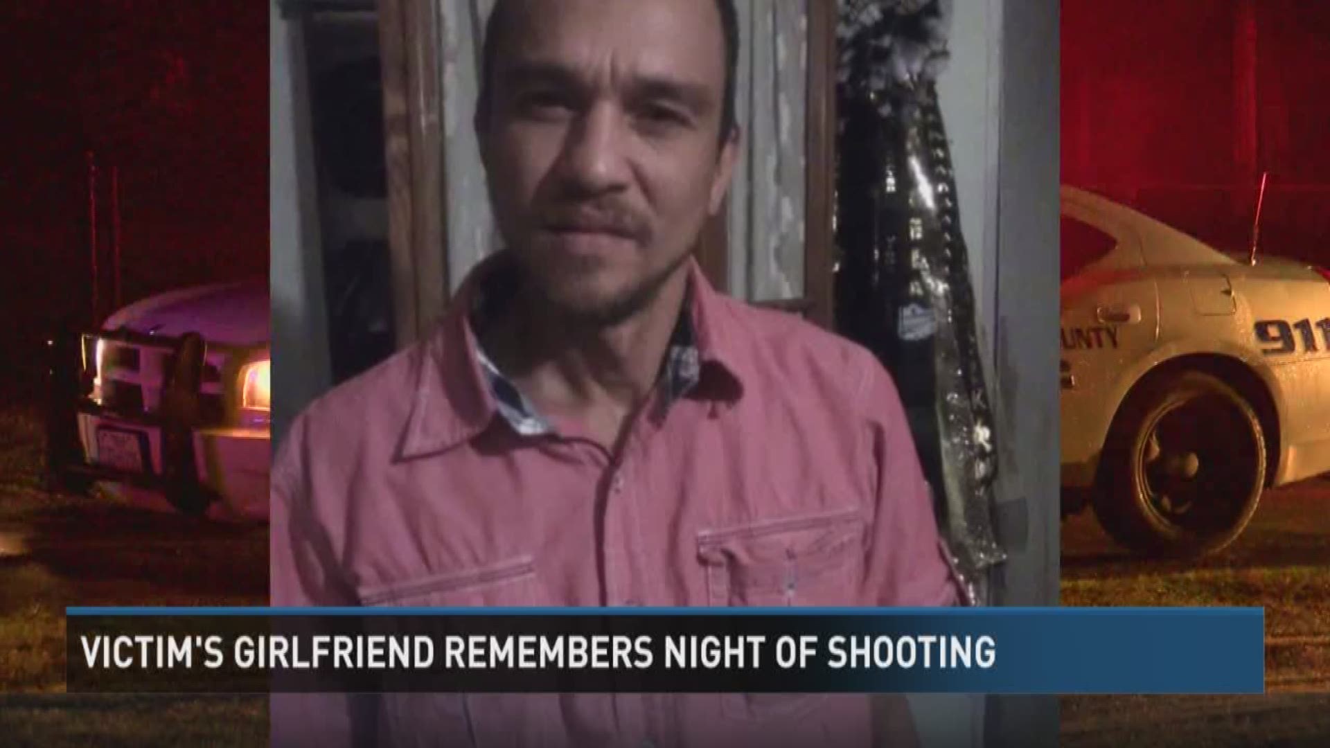 A woman is grieving after her boyfriend was shot to death in Vidor on Friday.