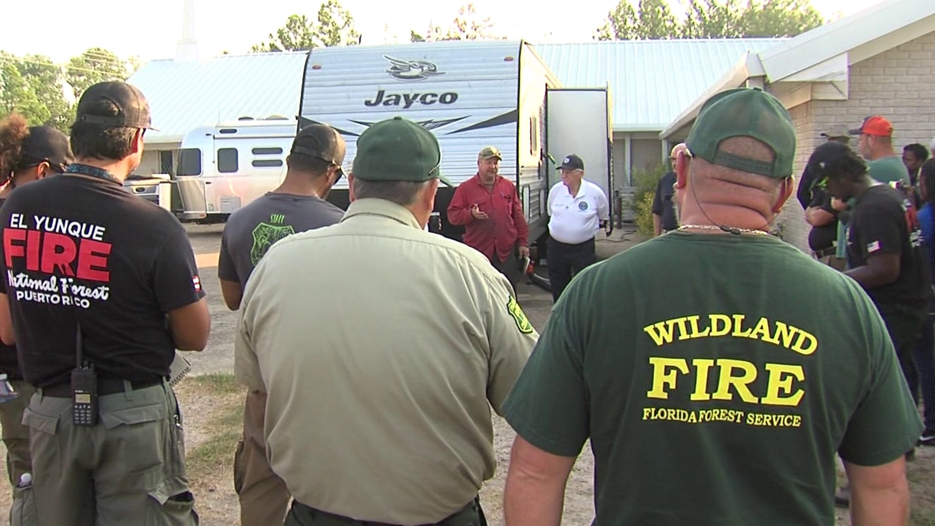 A wildfire that began Thursday afternoon in Jasper County and has burned about 3000 acres and is 50% contained.