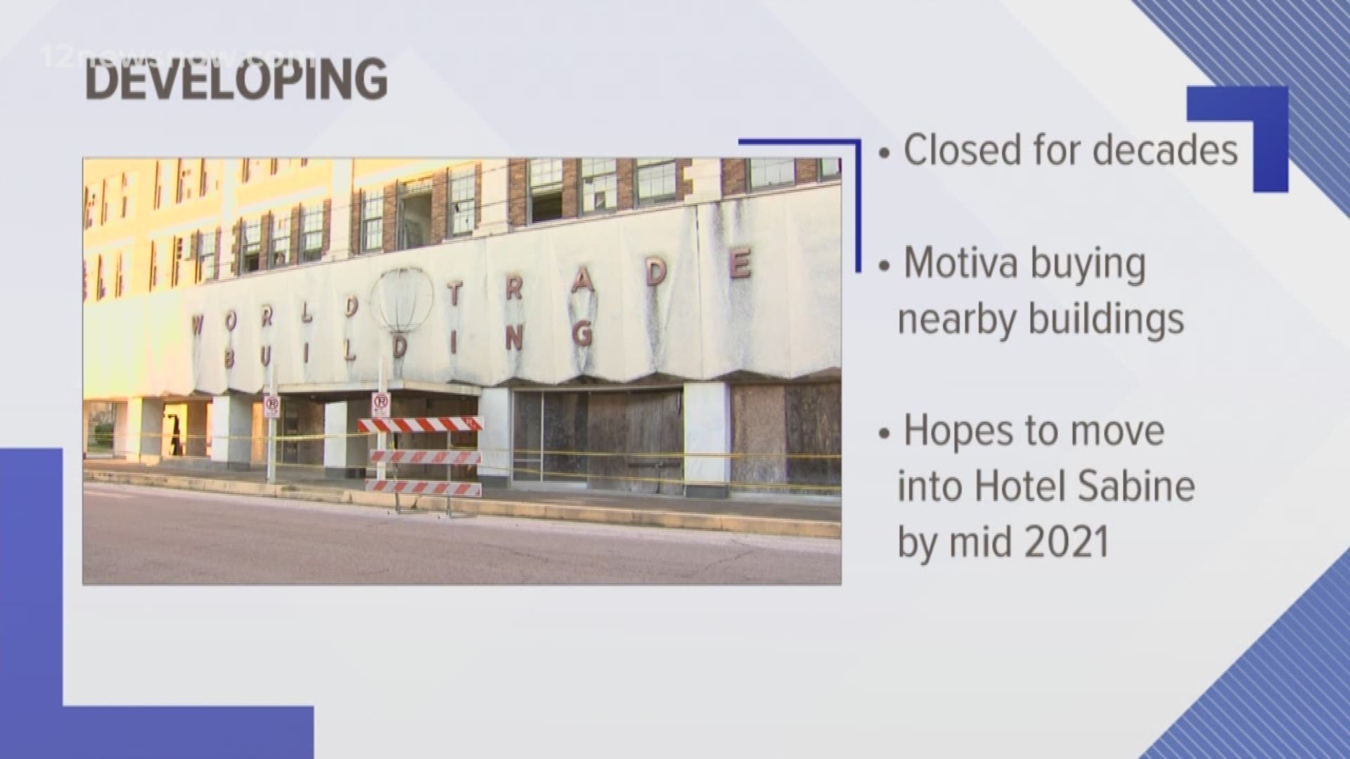 The hotel has been closed for decades.