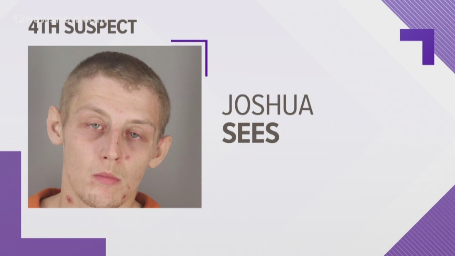 Joshua Sees was arrested after police say he was involved in the physical and sexual assault of a man who thought he was going to meet a prostitute
