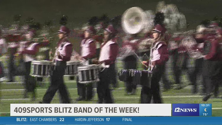 Silsbee High School wins the week 3 Band of the Week contest