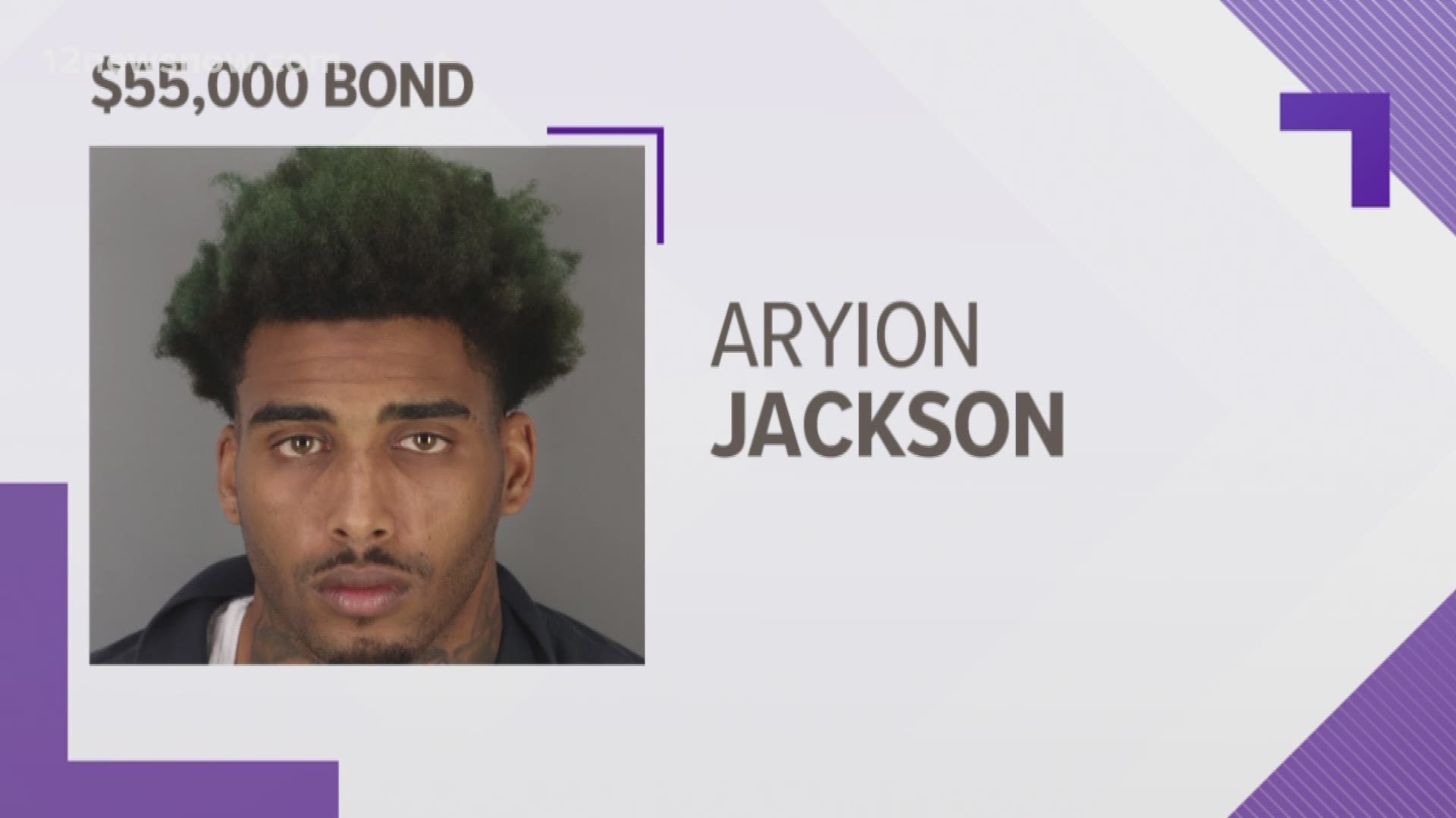 Investigators say Aryion Jackson also sexually assaulted a child.