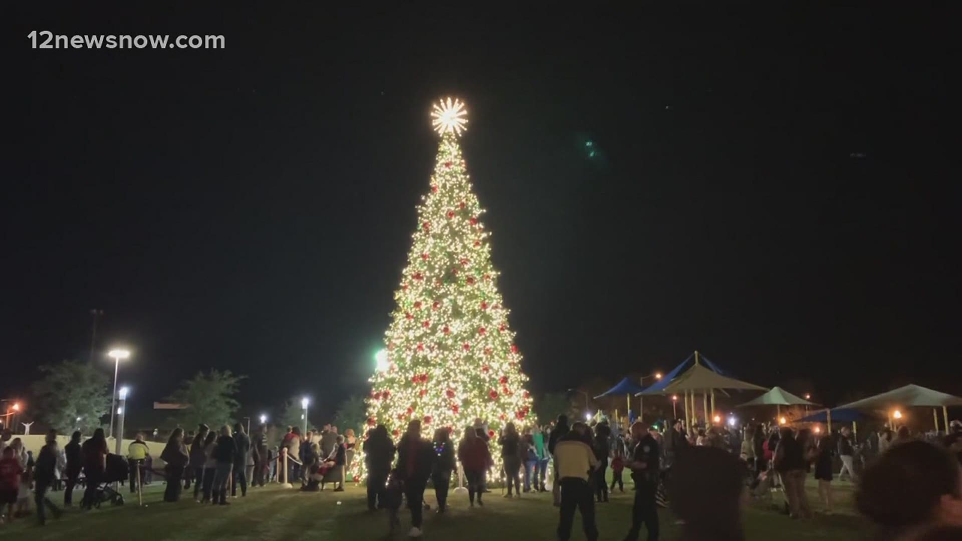 Several Southeast Texas Christmas events are still happening despite a recent spike in COVID-19 cases. Mask and social distancing are encouraged.