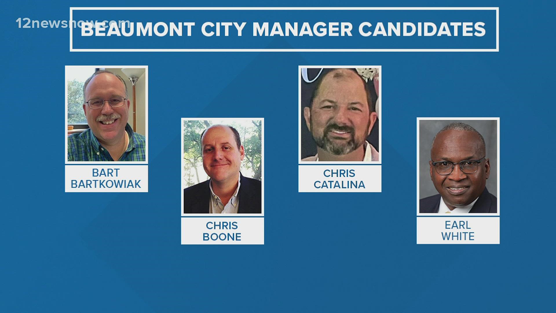 All four candidates are existing city officials.