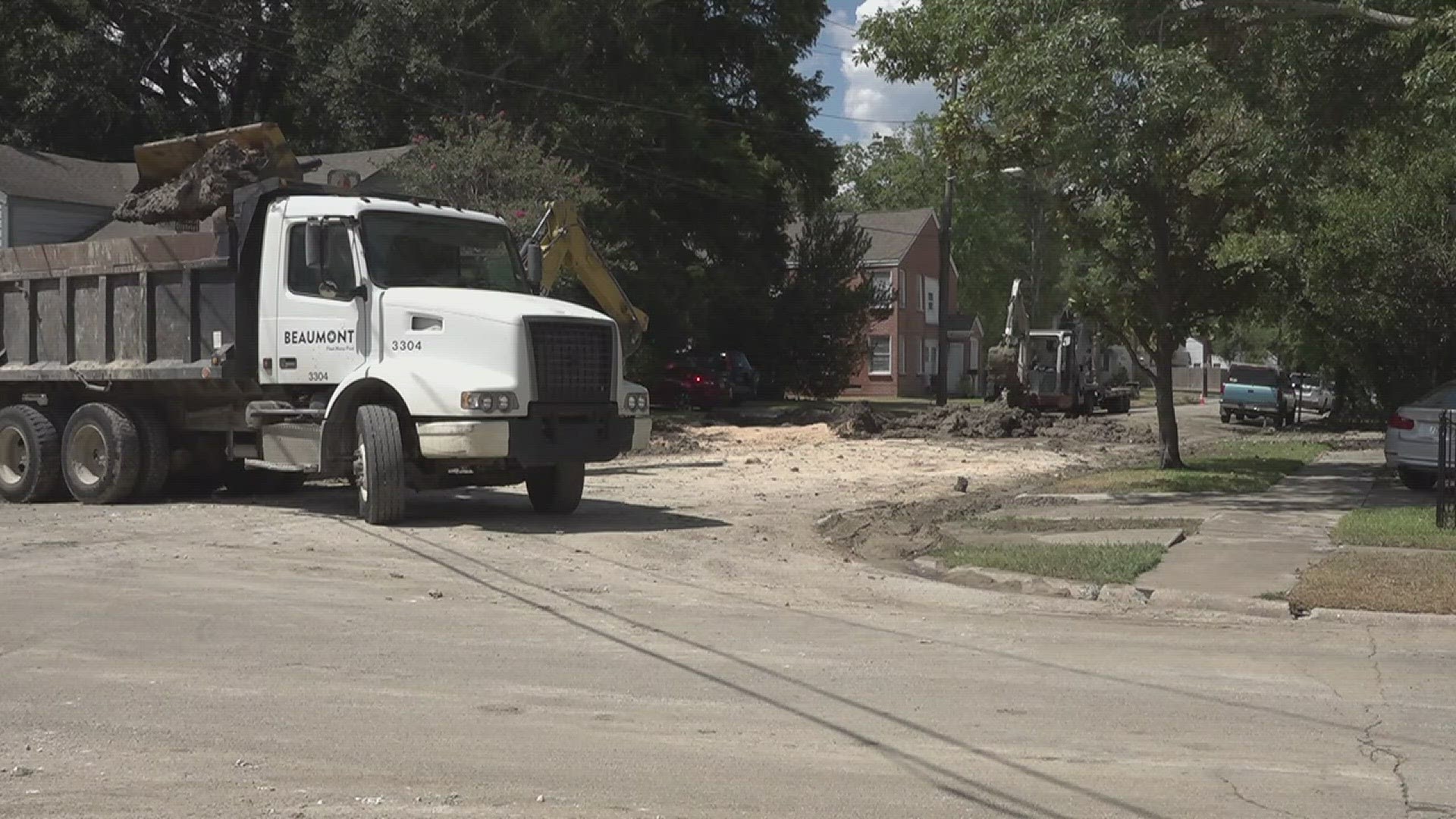 Beaumont water leak is fixed residents are still asked to conserve water