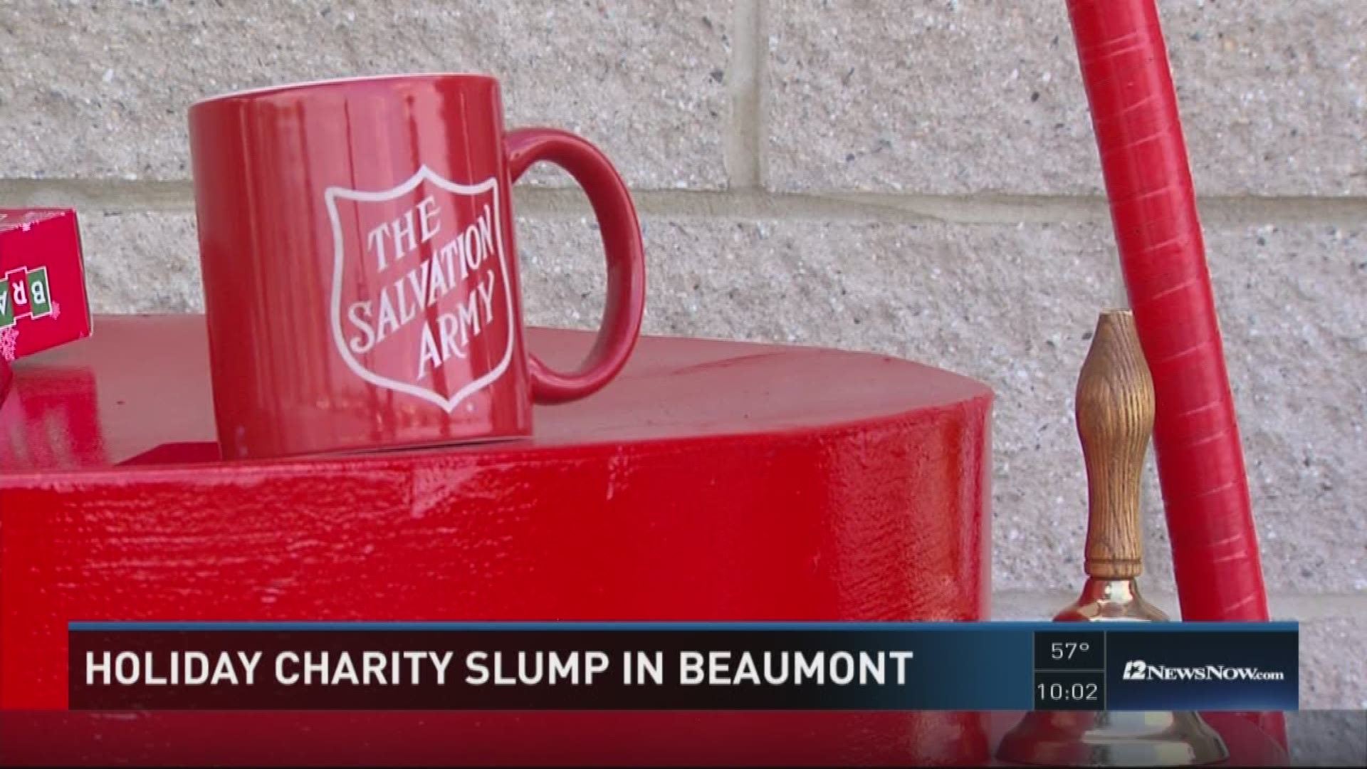 The salvation army tells 12News that it has been a "rough year" not only locally but in other cities as well.