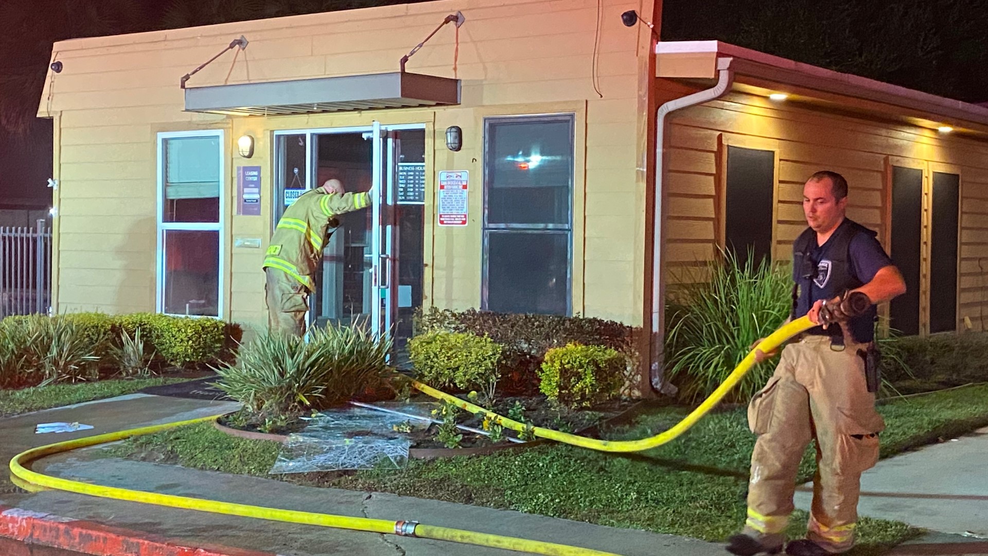 Man arrested for alleged arson on apartment complex office | 12newsnow.com
