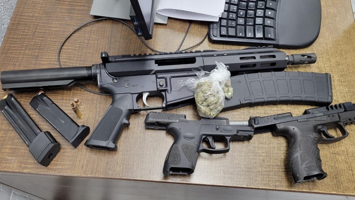 Guns, marijuana lead to arrest of 4 men in Beaumont traffic stop ...