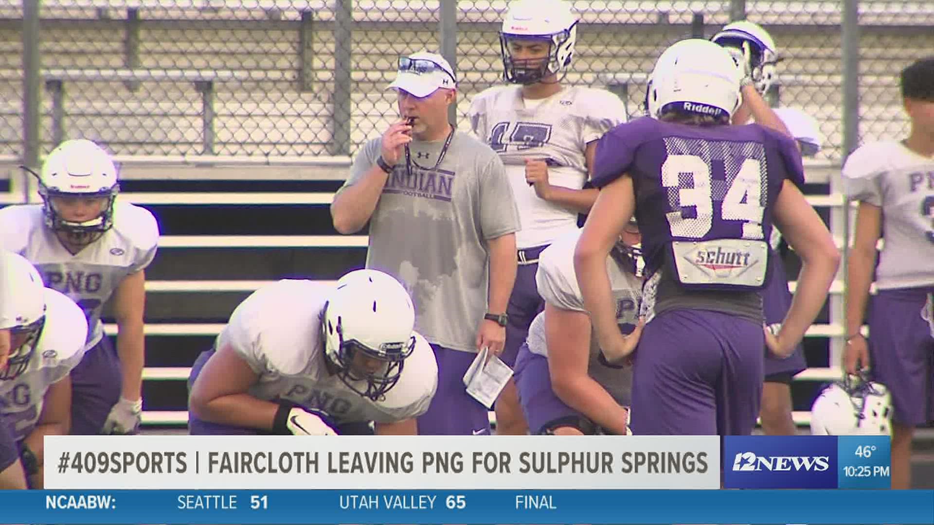 Faircloth leaves PNG for Sulphur Springs after thirteen seasons