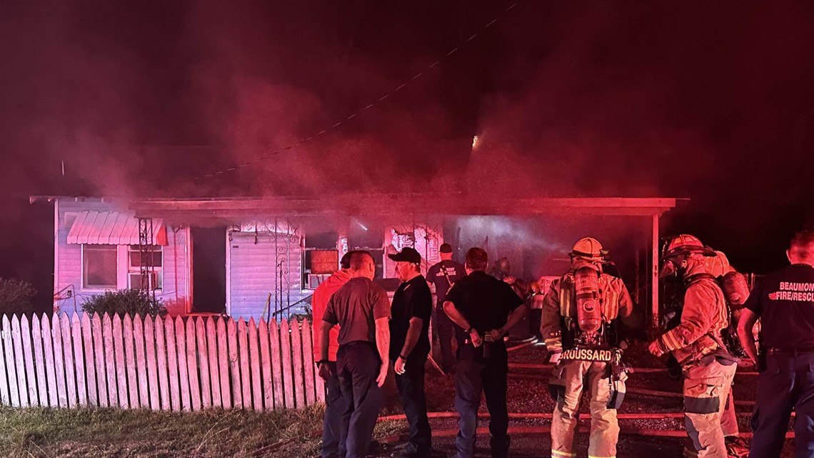 Firefighters Respond To House Fire In Beaumont | 12newsnow.com