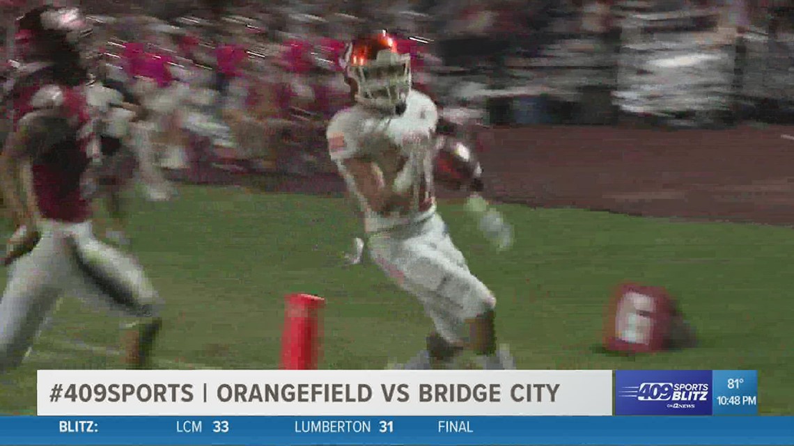 Early scores give Orangefield High School the edge over Bridge City in the Game of the Week