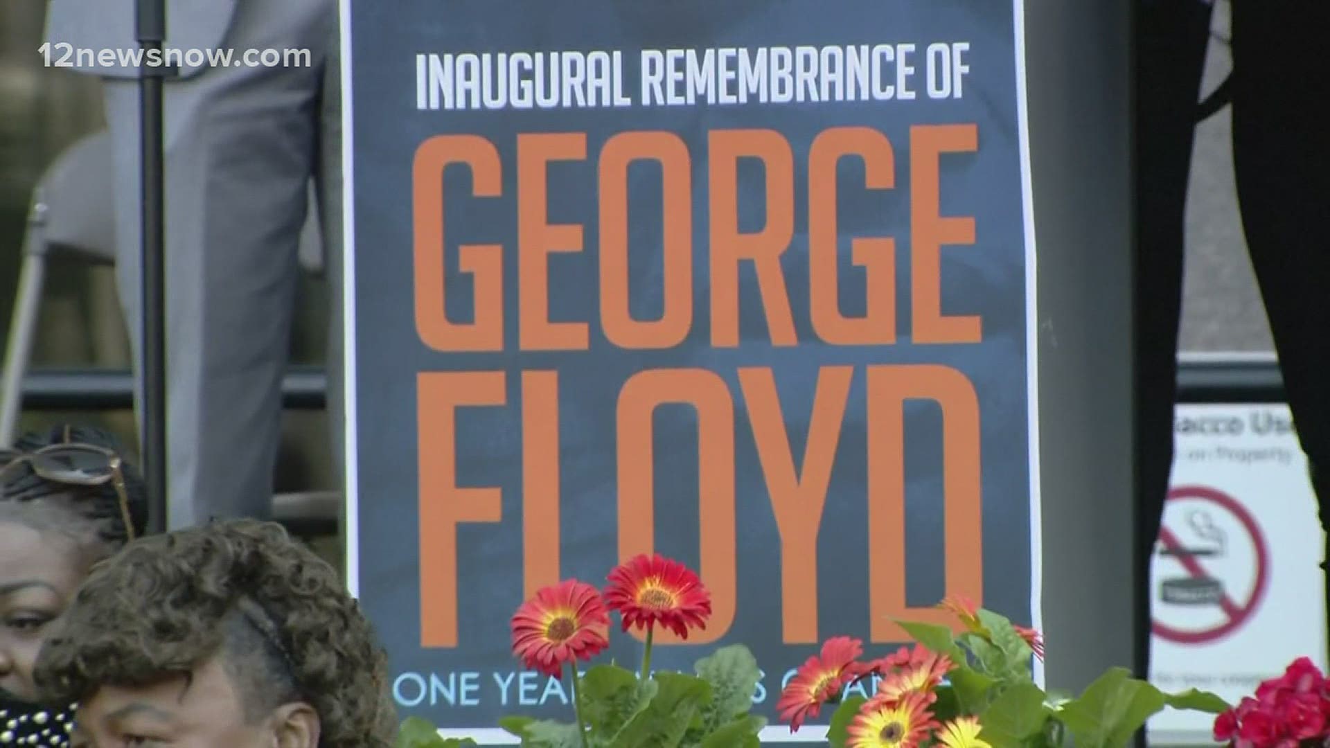 Two Southeast Texas leaders are speaking out after the one year anniversary of George Floyd's death. Both say the good fight is not over just yet.