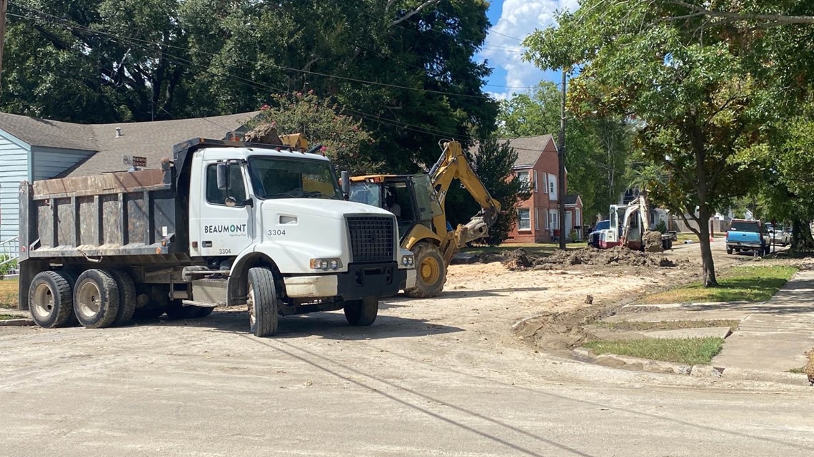 Beaumont water leak leads to discolored water for residents | 12newsnow.com