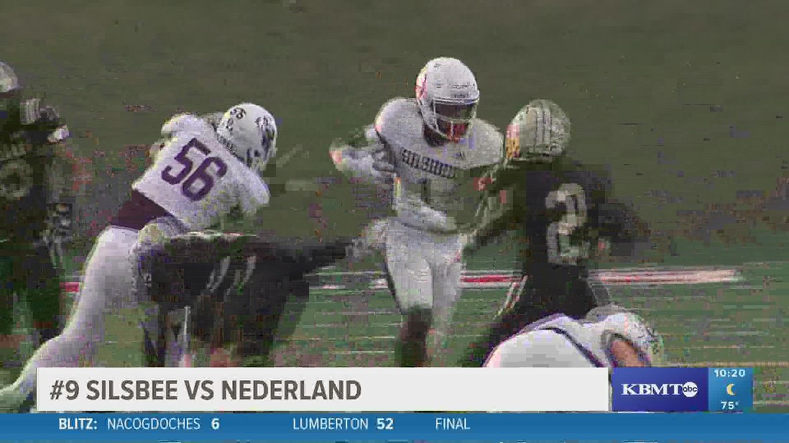 Silsbee High School takes out Nederland 24 - 16 in the Game of the Week