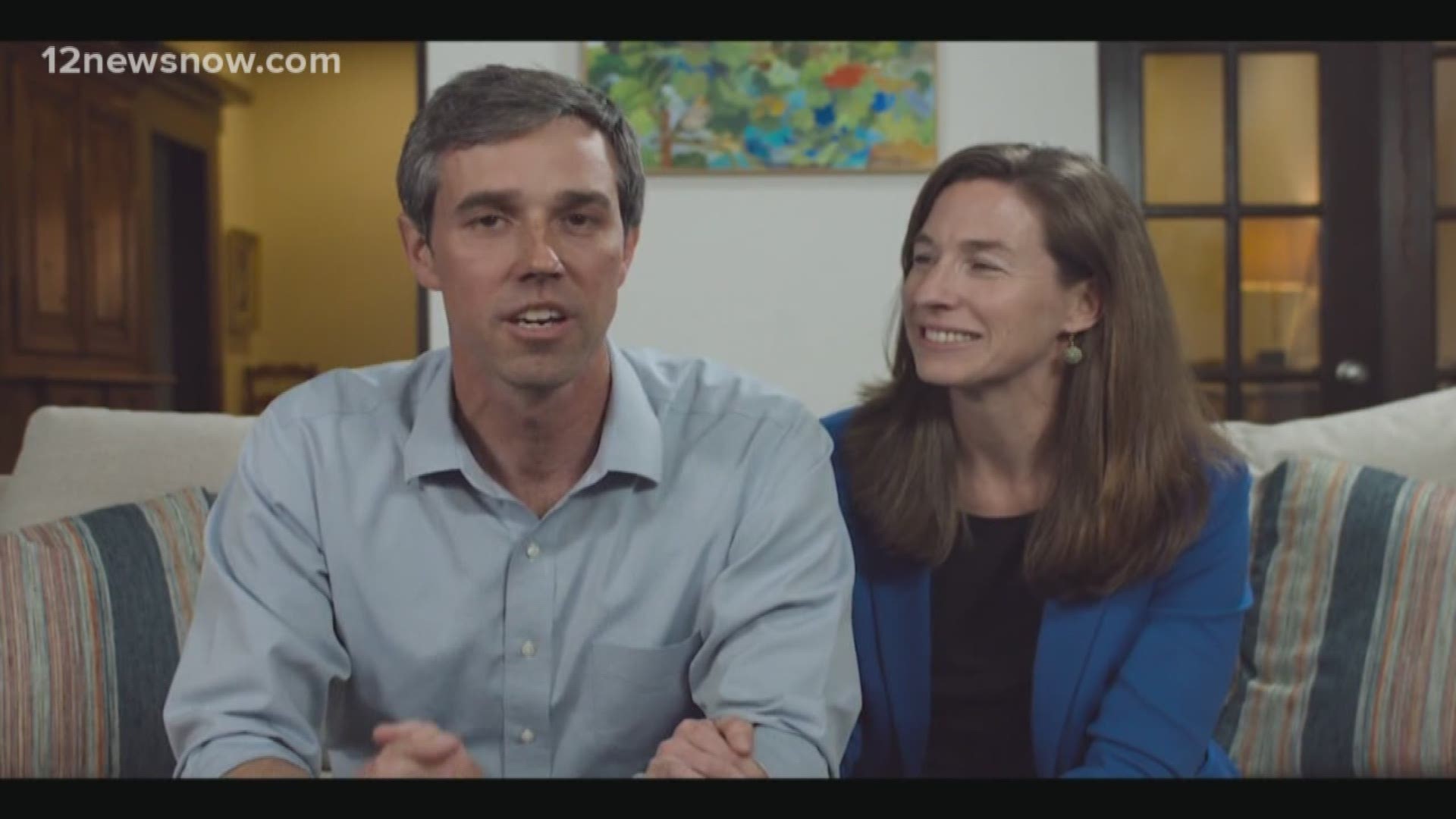 O'Rourke visited cafes in Iowa on Thursday.