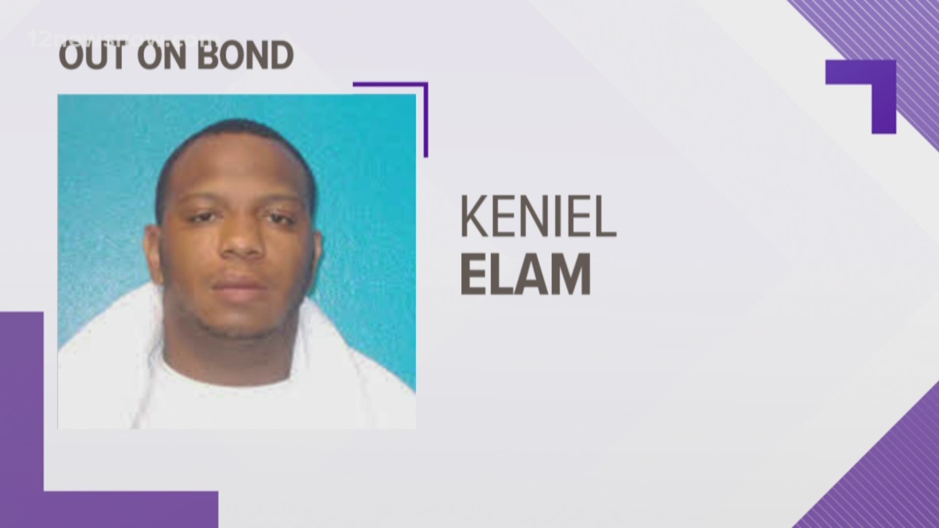 34-year-old Keniel Elam was arrested and charged with four drug offenses.