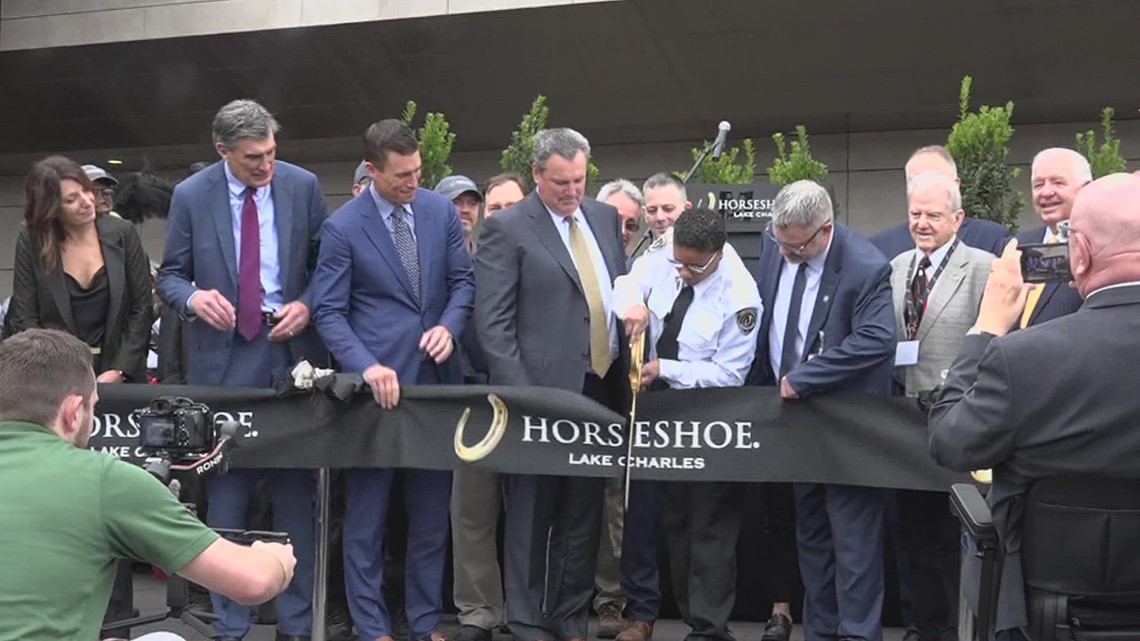 Horseshoe Casino Lake Charles held grand opening ceremony Monday