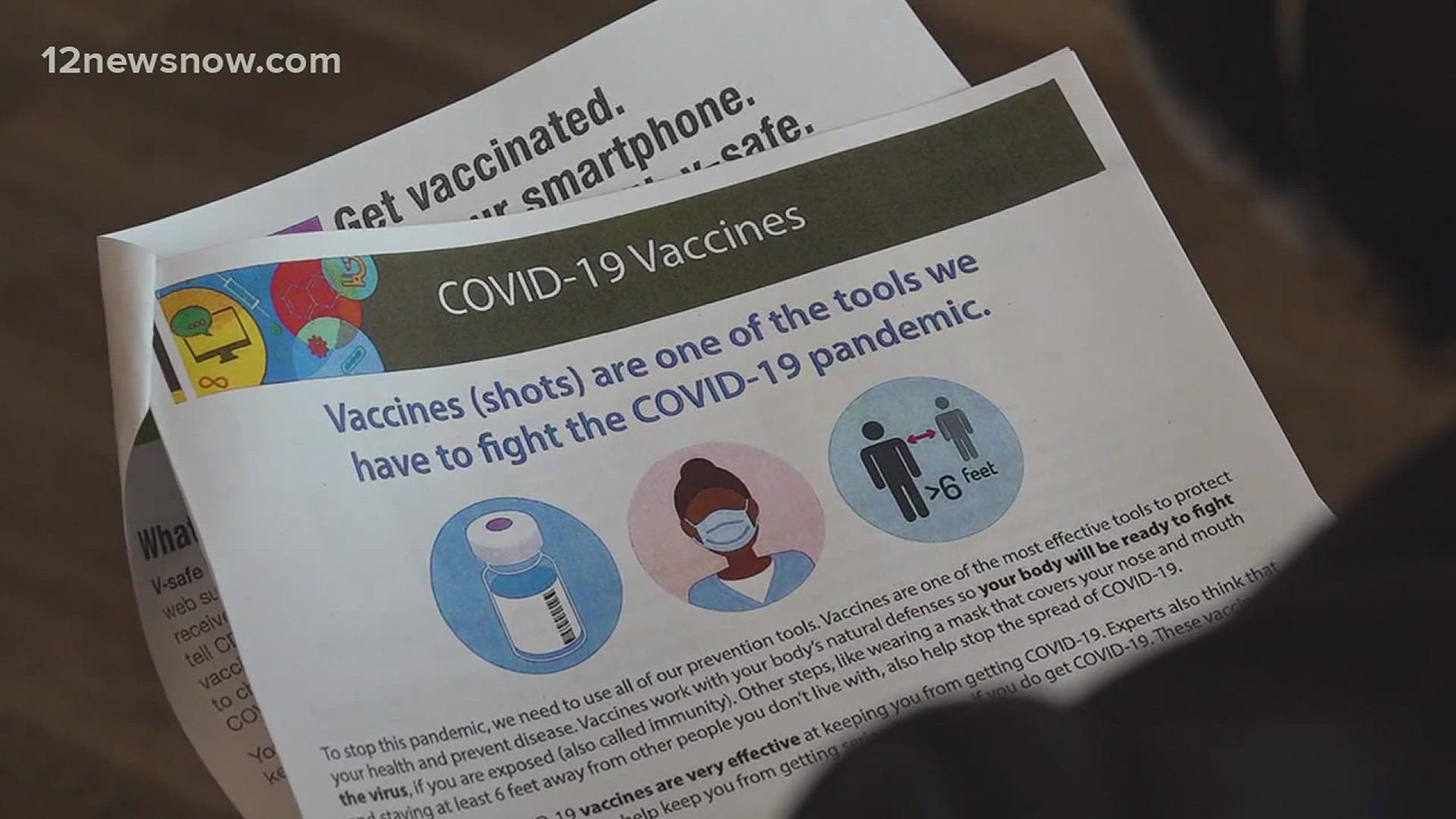 The highly contagious Delta variant is what has been driving the majority of unvaccinated Southeast Texans to get the shot, health officials said.