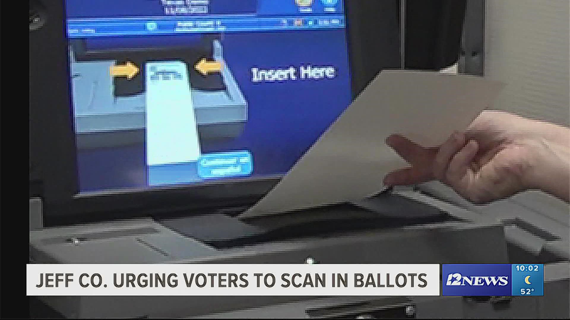 Jefferson County Judge Candidate Carolyn Guidry says she was contacted by a poll worker who said two voters left without officially casting their ballot