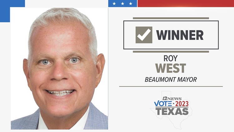 Roy West wins 2023 Beaumont mayoral election, beats incumbent Robin Mouton and candidate James Eller Jr.
