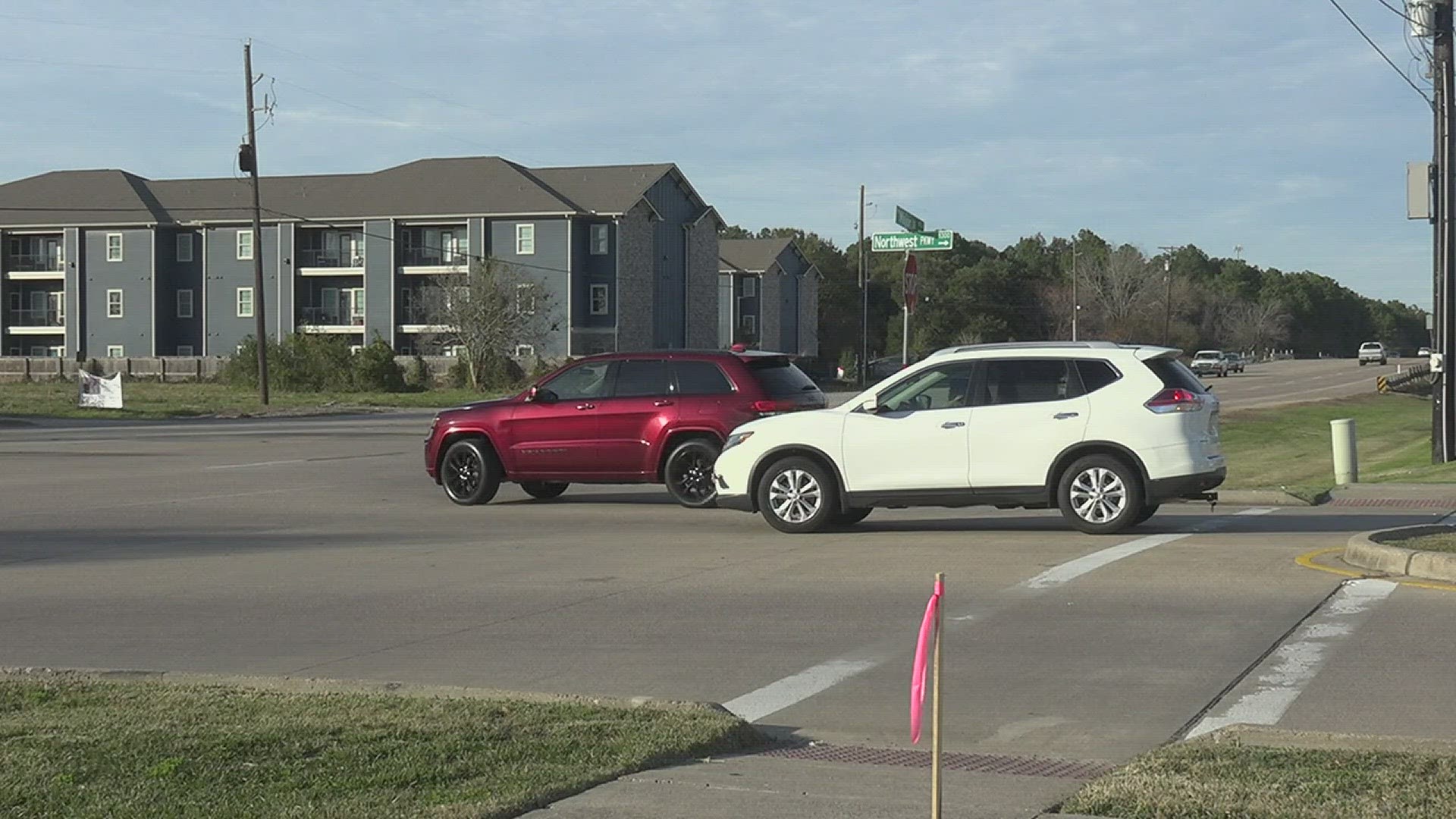 Councilmembers authorized an eminent domain proceeding to acquire property that would allow construction of a traffic light at N. Major Dr. and Northwest Pkwy.