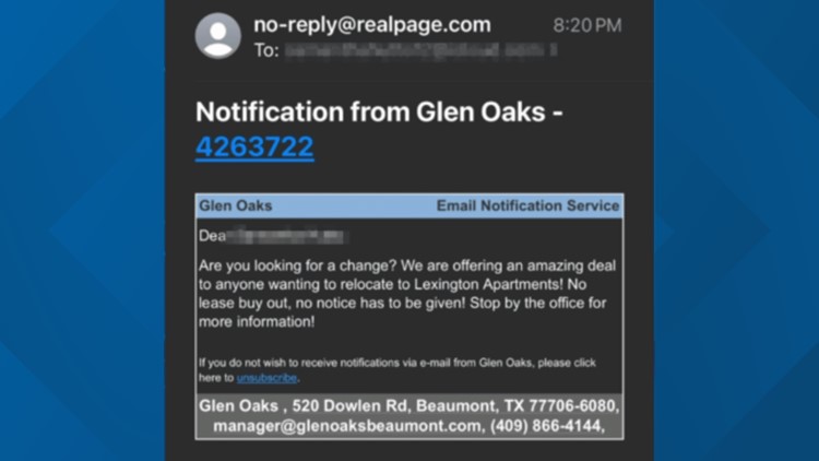 Residents at Glen Oaks Apartments in Beaumont have gone five days