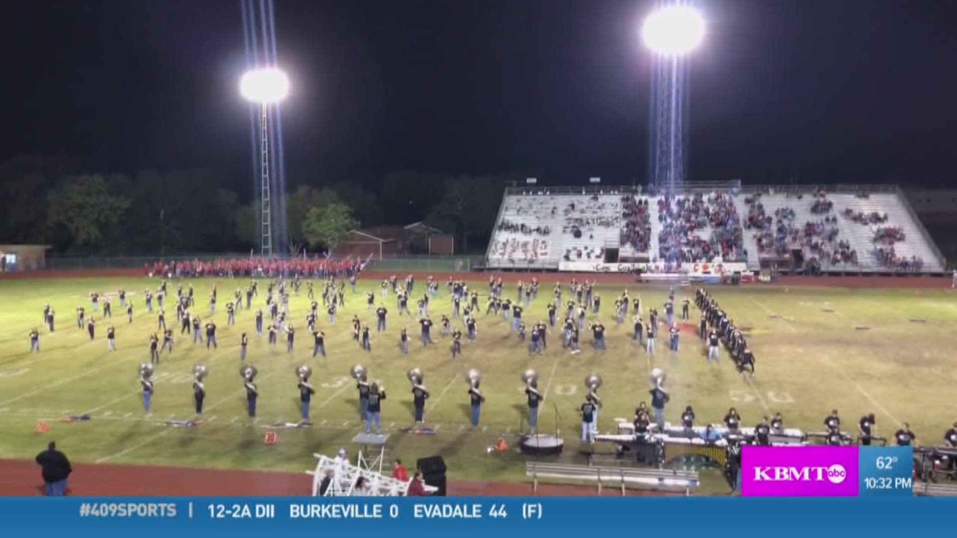 The Lumberton High School Mighty Raider Band is the 409Sports Band of the Week for week nine