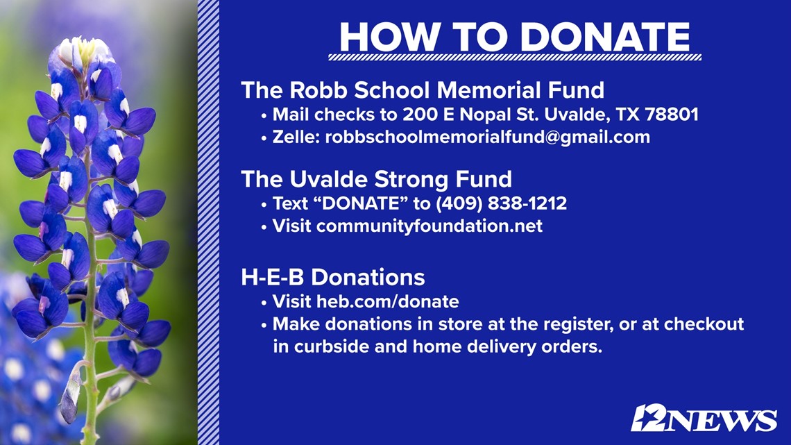 Here's how you can help support the Uvalde community