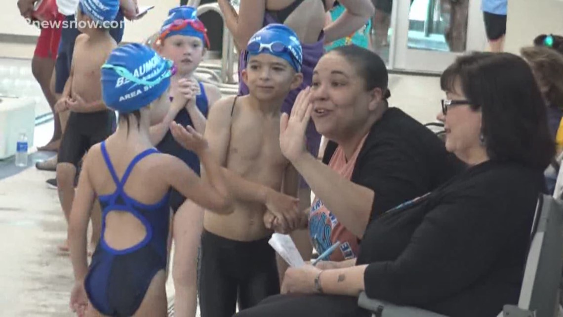 Southeast Texas swim teams compete in their first meet of the summer