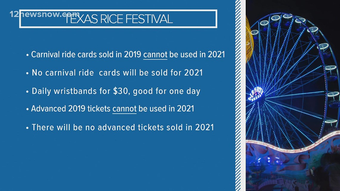 Texas Rice Festival returns after 2 year hiatus