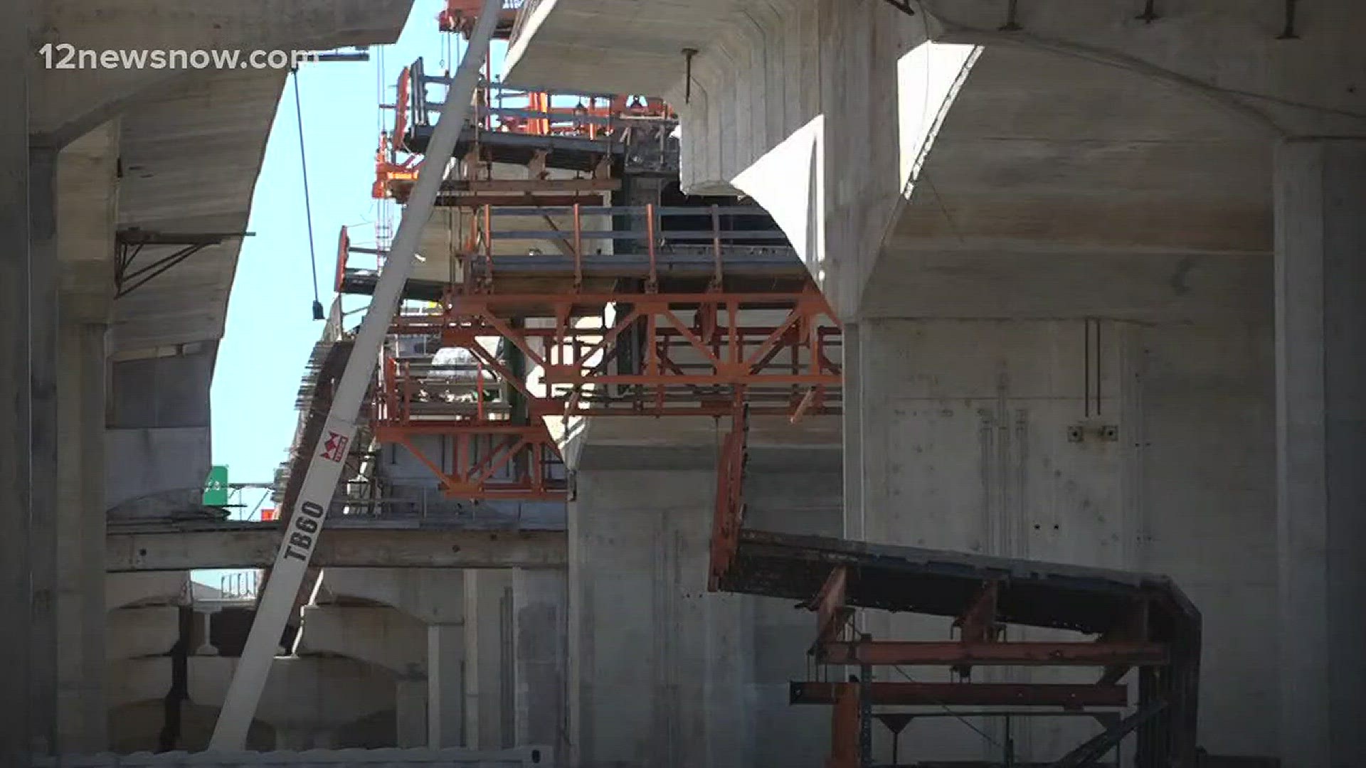 TX-DOT says Purple Heart Memorial Bridge project across Neches river on I-10 is near completion