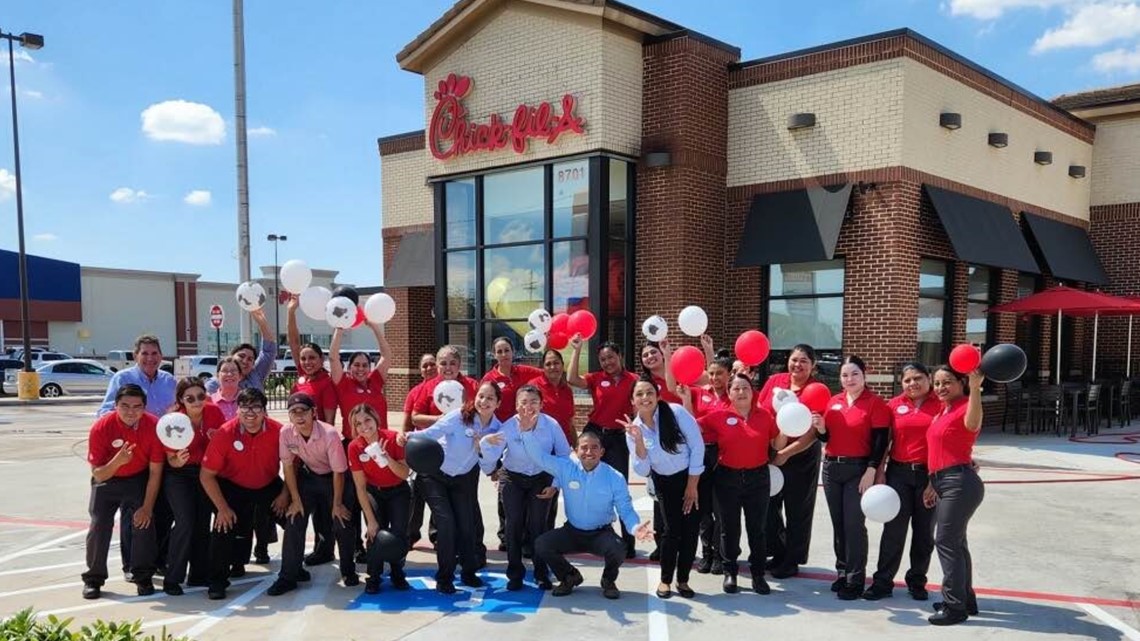 Chick Fil A in Port Arthur reopens following extensive remodel