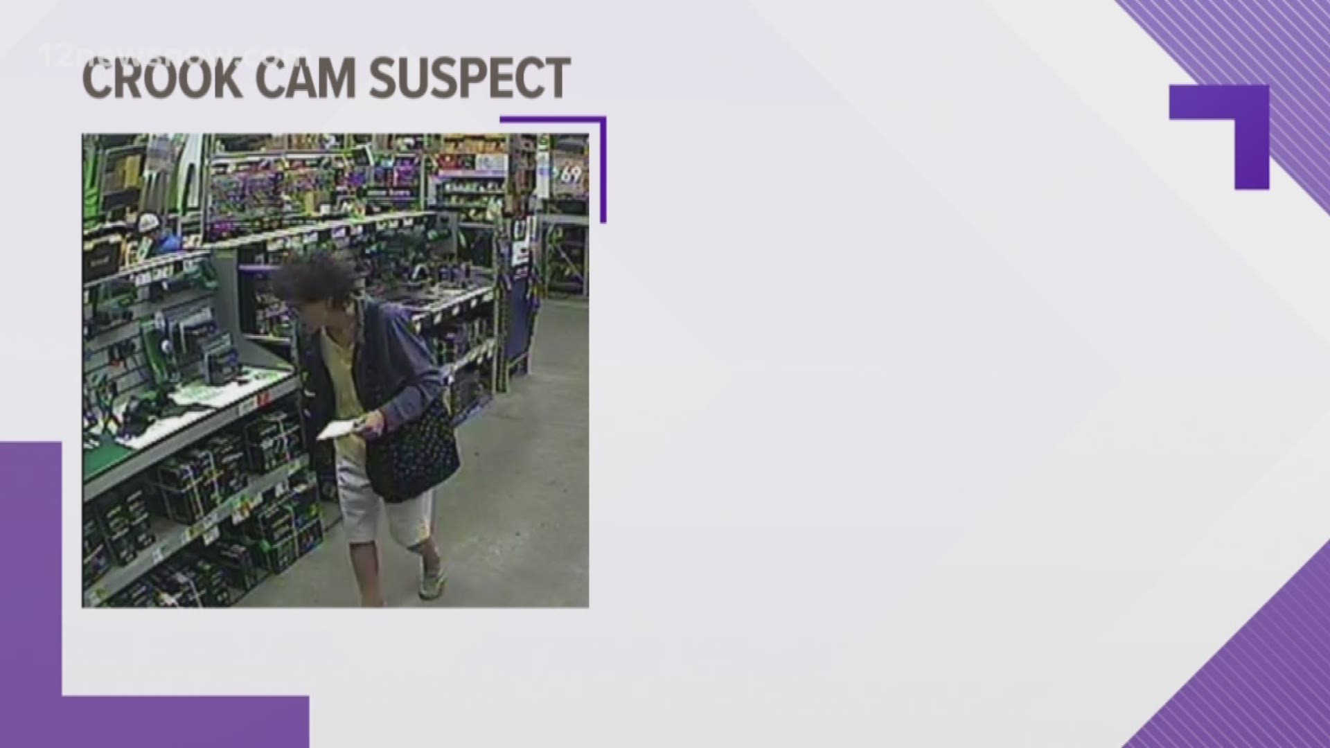 Beaumont Police search for woman who stole power tools from Lowes in May