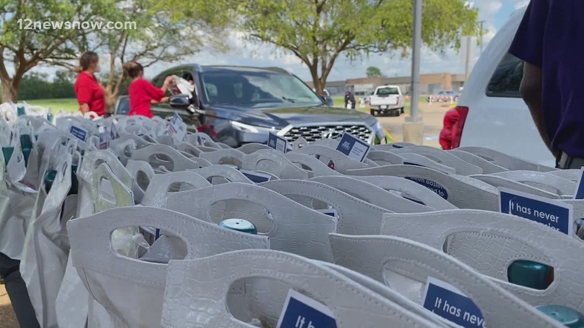 Chi gave out one million dollars worth of products to Port Arthur residents recovering from Hurricane Laura.