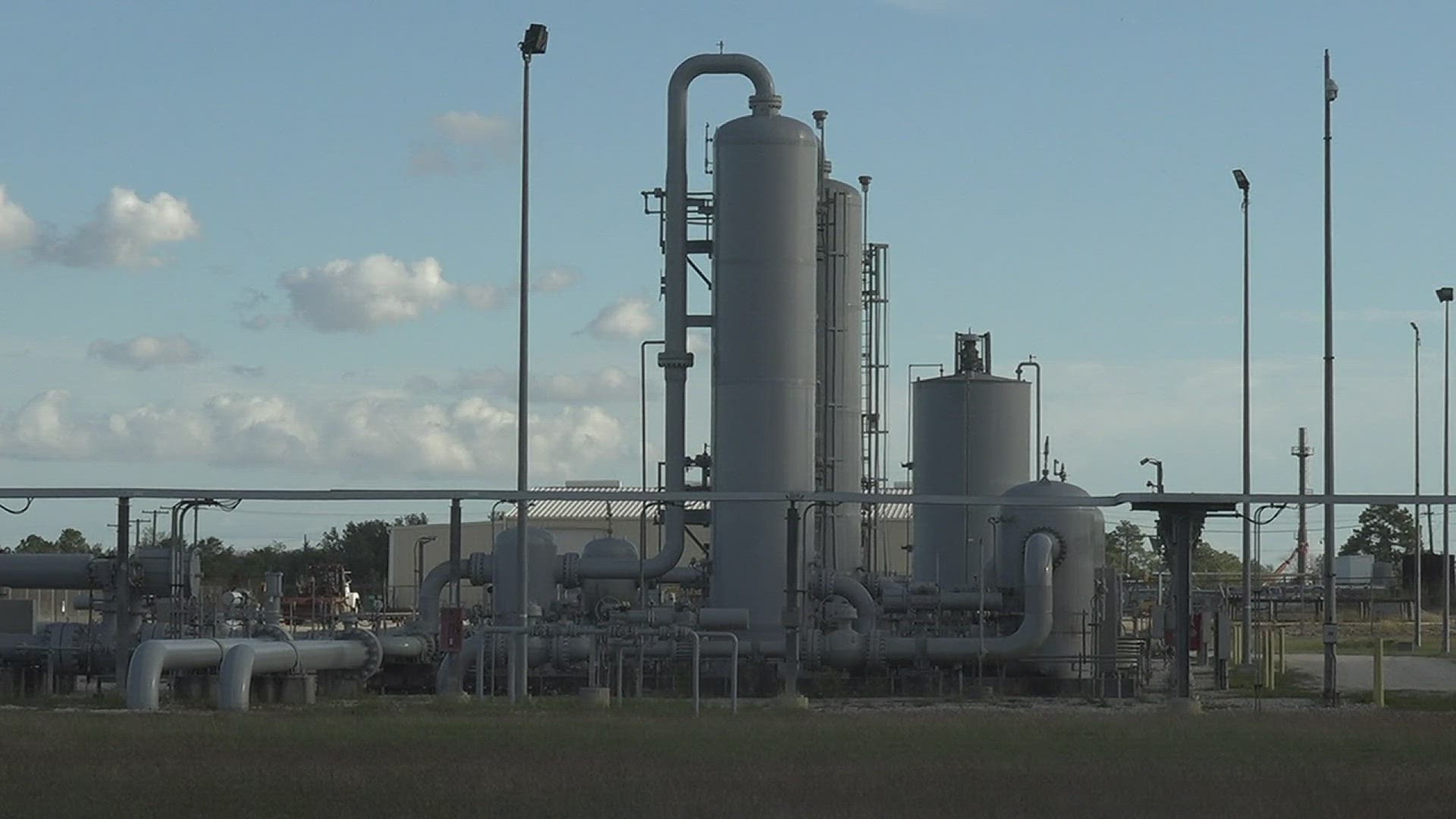 The two salt caverns will hold four million barrels in volume of helium and will be twice as large as the Empire State Building.