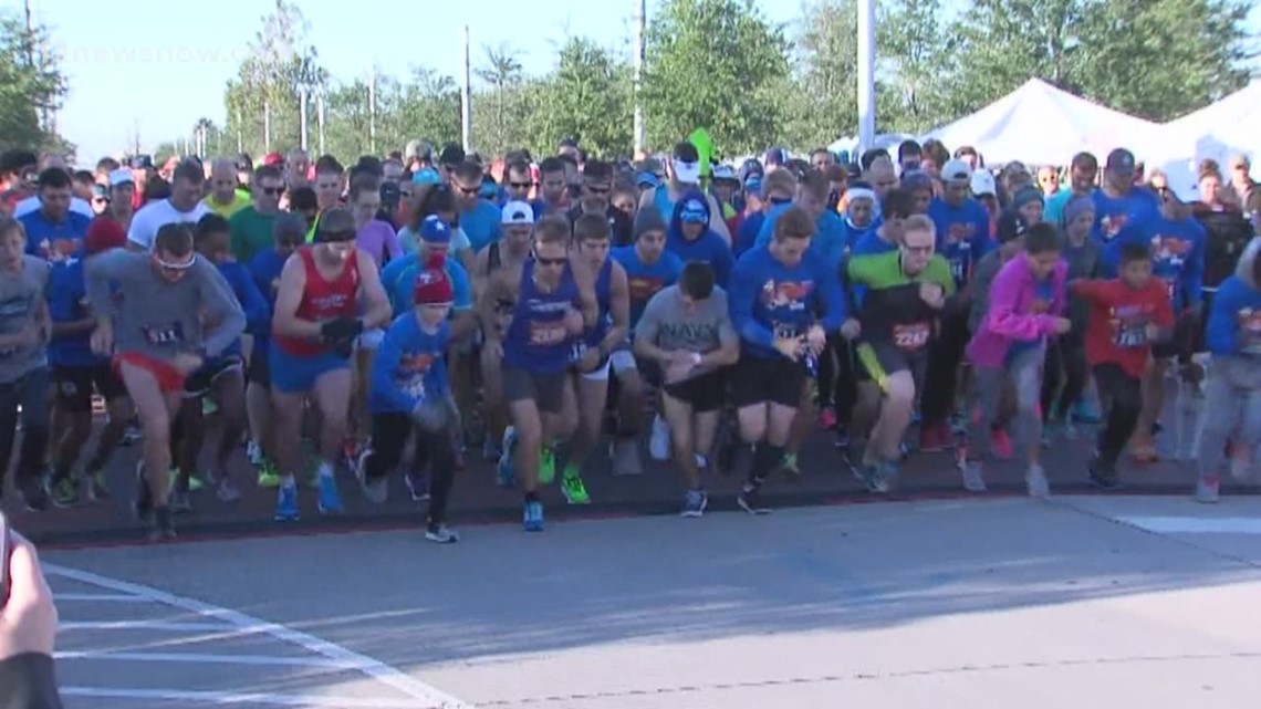 12News Rachel Keller is out at the Turkey Trot in Beaumont